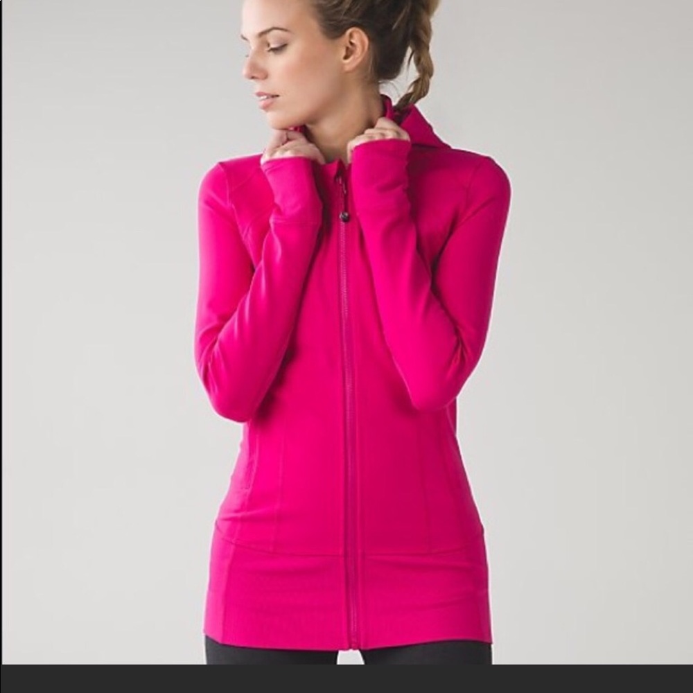 Lulu Lemon hot pink jacket 8
